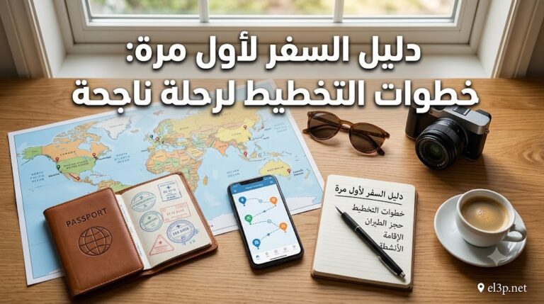 دليل السفر لأول مرة